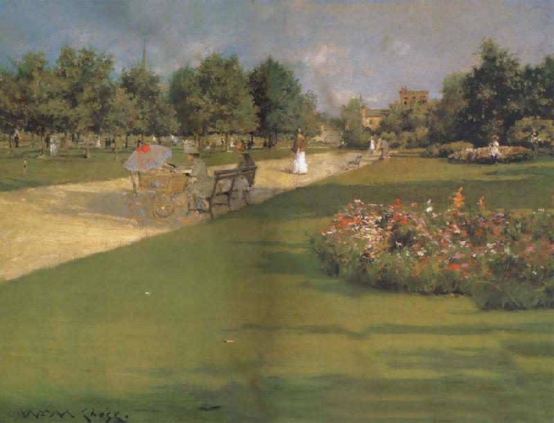 William Merrit Chase Prospect Park Brooklyn